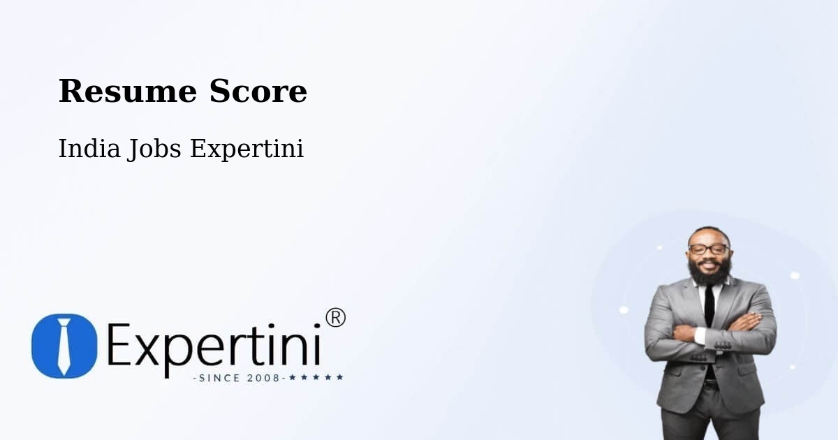 Resume Score & Job Description Match Tool – Dhola - India Jobs Expertini